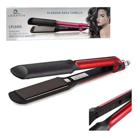 Plancha De Pelo Legatus  Profesional Rojo