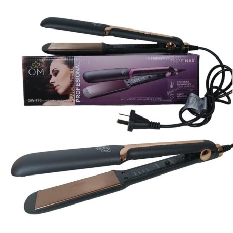 PLANCHA DE PELO OM PROFESIONAL