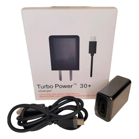 Cargador Turbo Power 30w Micro Usb