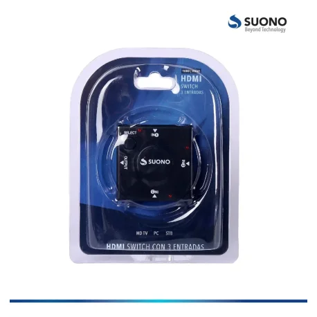 Selector Hdmi 3 Entradas 1 Salida Pasivo / Adaptador Hdmi Switch 3 Entradas 1 Salida Monitor Tv Led