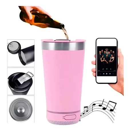 Vaso Termico Cervecero Con Parlante
