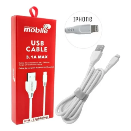 Cable De Datos, Carga Rápida. De USB a Light ,3,1 A