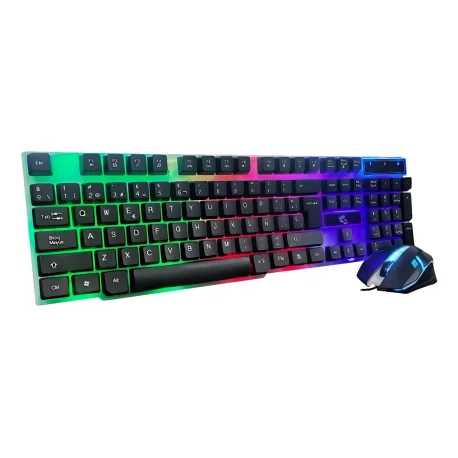 Kit Teclado Mouse Gamer Rgb Yelandar kt288 Membrana Luces