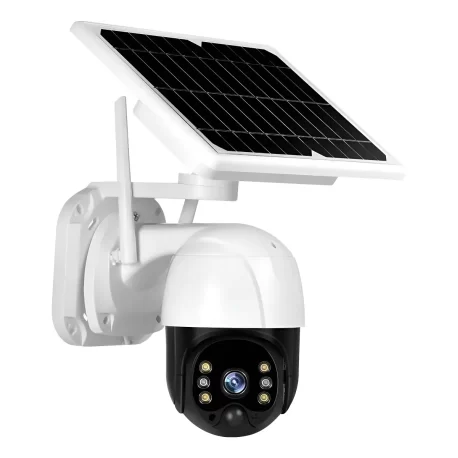 CAMARA IP DOMO EXTERIOR PANEL SOLAR