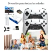 consola Adaptador Para Videojuegos M15 Retro Games 2 Controls Stick Lifehack Tv Pro 4k 64 Gb Mas De 20 Mil Juegos Color Blanco