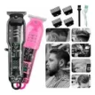 Maquina De Cortar De Pelo Barba Cortadora 6 En 1 Usb Dl-15