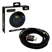 Cable Hdmi 4k 1.5 Metros 18gbps Oro 24k Mallado Pc Tv Play