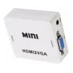 Convertidor De Vídeo Hdmi A Vga Con Audio Auxiliar Conversor