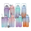 Botella Motivacional Plástica Set X3 2000ml,700ml,250ml